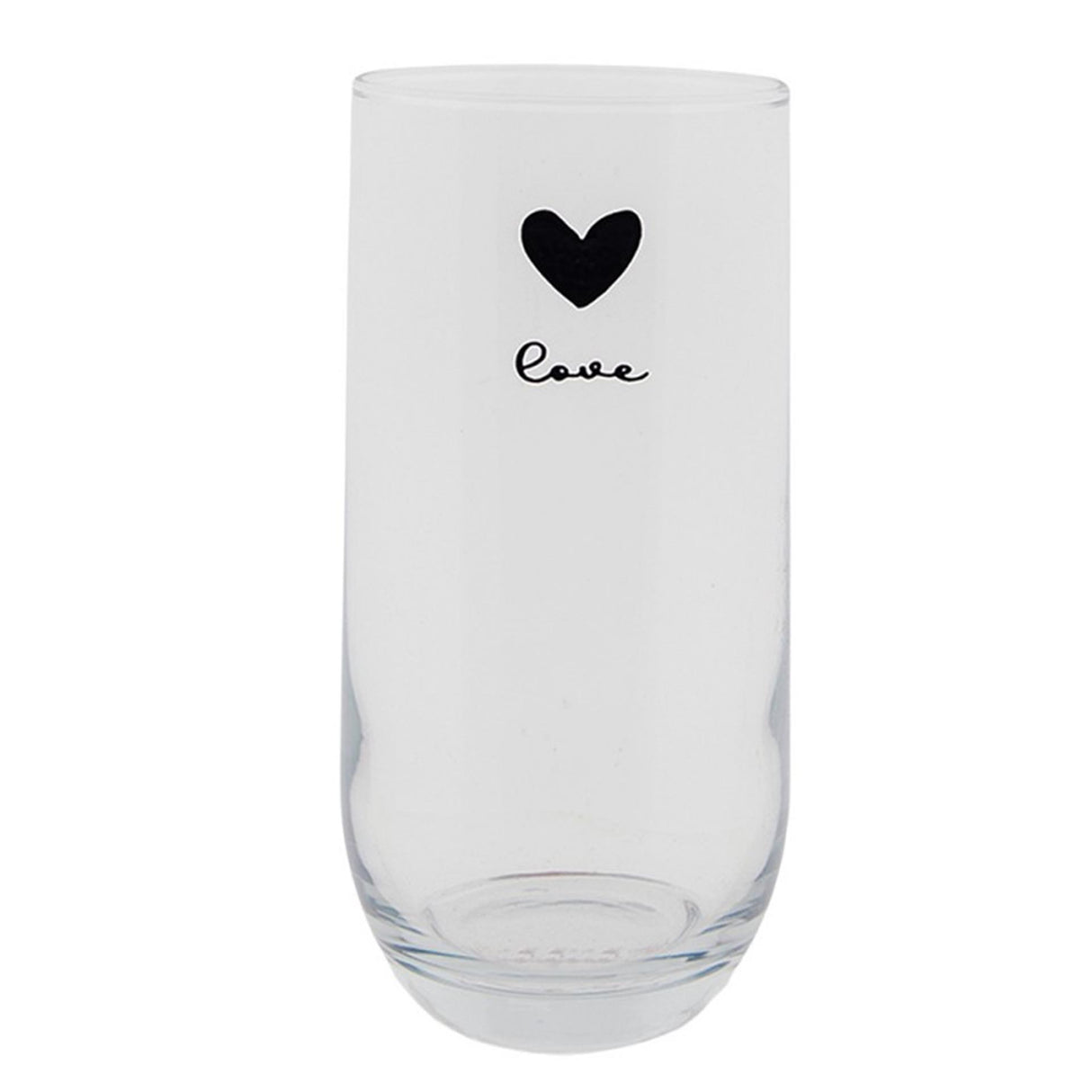 Clayre Eef Longdrinkglas Herz 280ml
