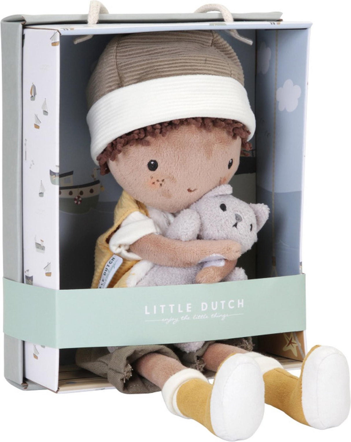 Little Dutch Kuscheltierpuppe Jake 35cm