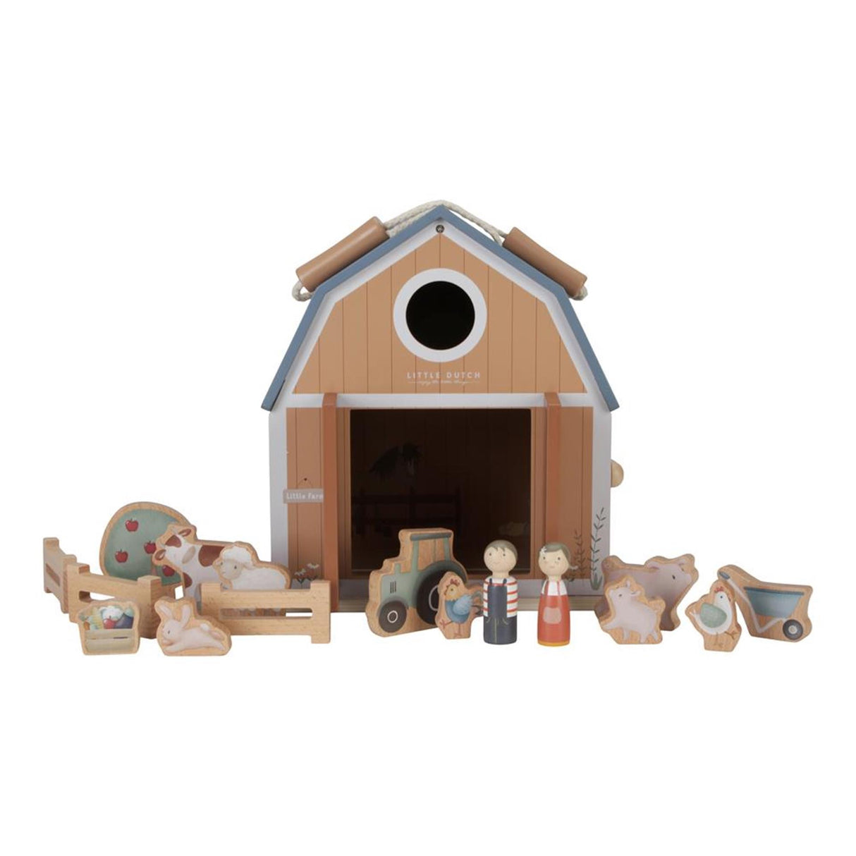 Little Dutch Little Farm Puppenhaus FSC