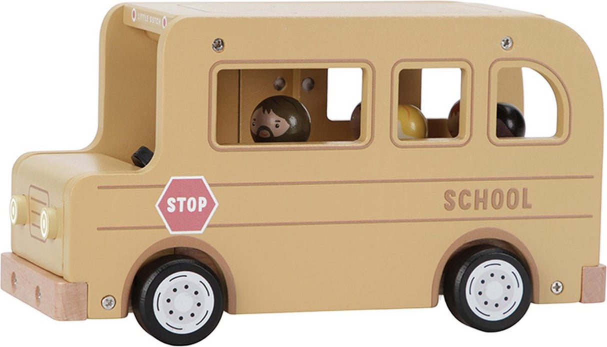 Kleiner holländischer Schulbus mit FSC-Figuren