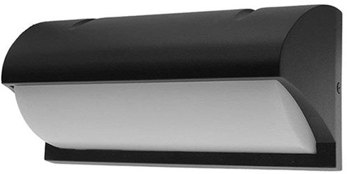 Enzo led wandlamp 12w rechthoek zwart 3000k - 5082200