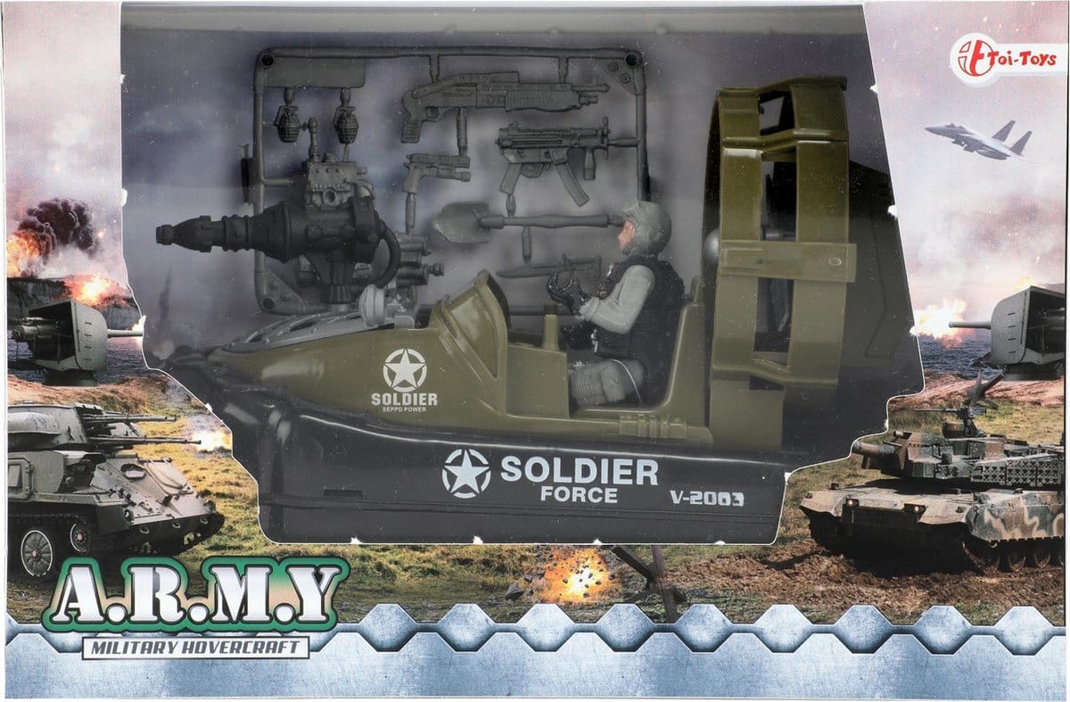 Toi-toys Motorboot für Militärsoldaten