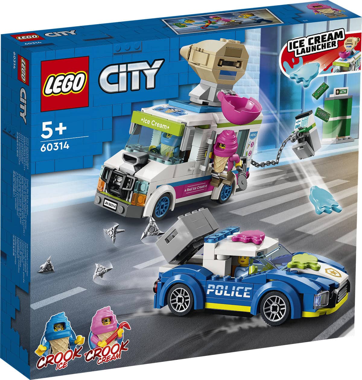 Lego City – 60314 Eiswerfer mit Polizeiauto