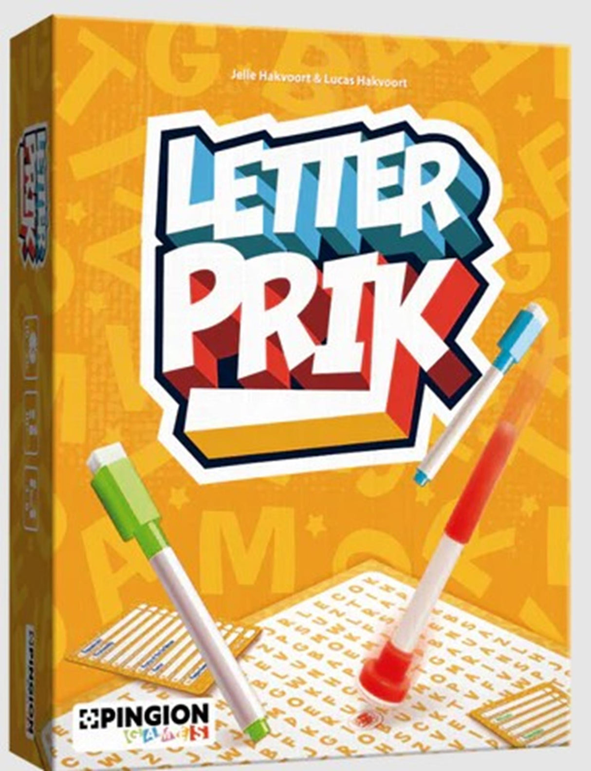 Intro-Buchstabenstich-Brettspiel 22,5 x 17 x 5 cm