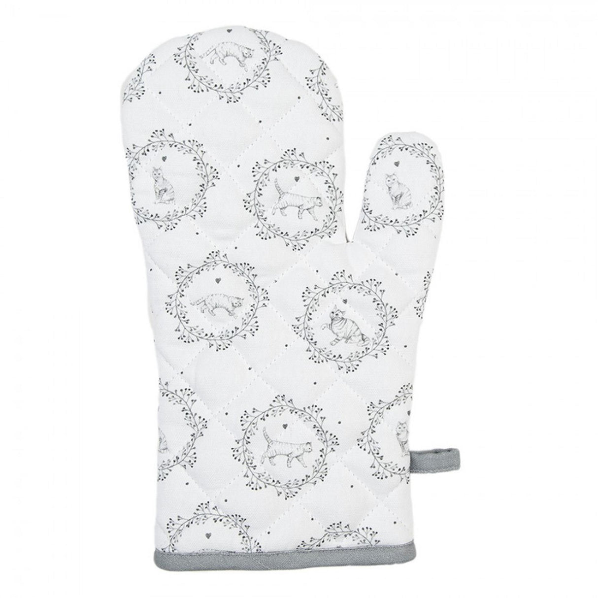 Clayre Eef Ofenhandschuh Katze 18x30cm