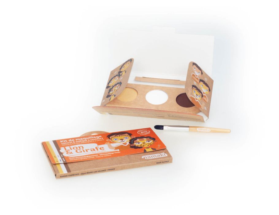 Namaki Gesichtsbemalung – Löwengiraffe – 3 Farben