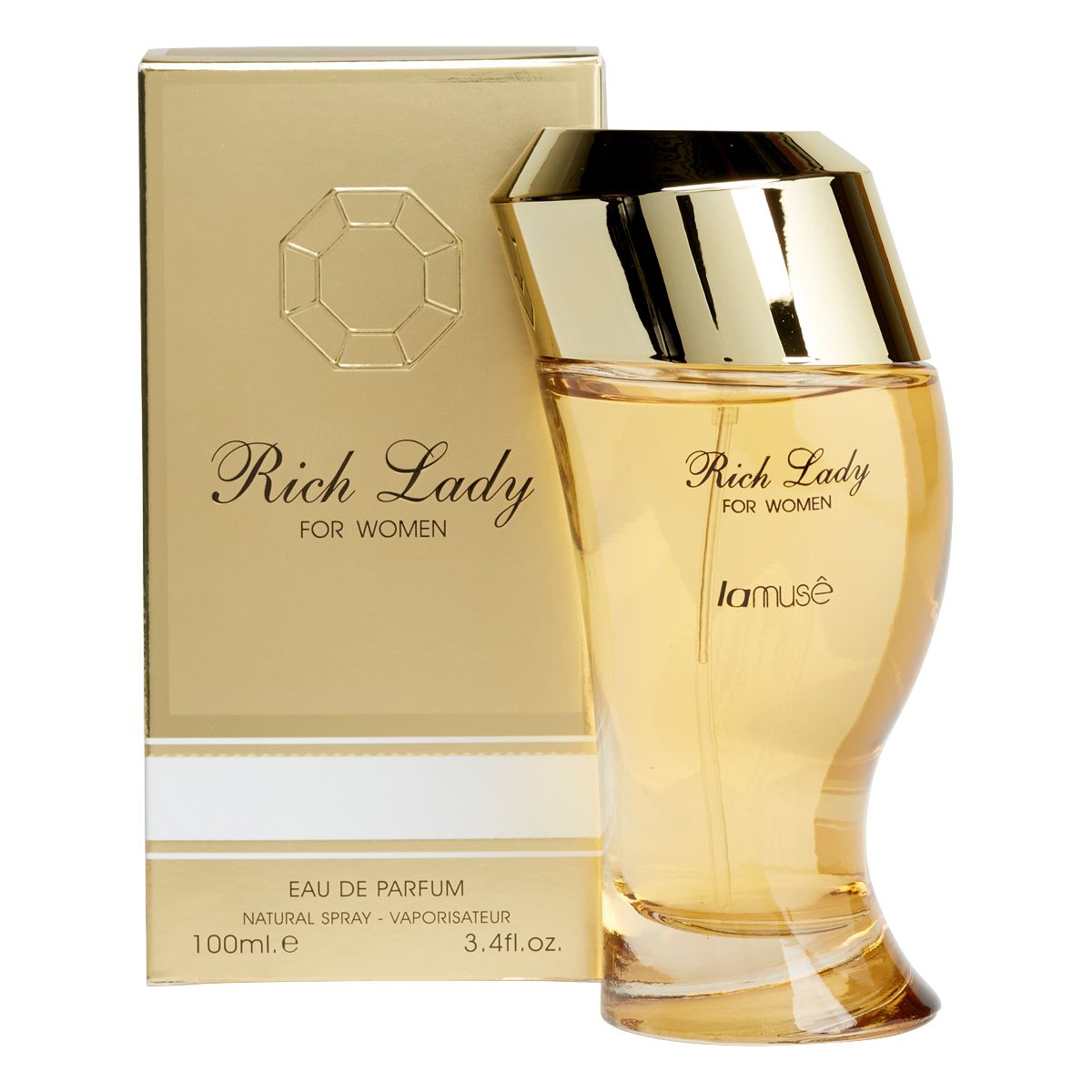 Lamusê von Lattafa Eau de Parfum Spray Damen Rich Lady 100ml