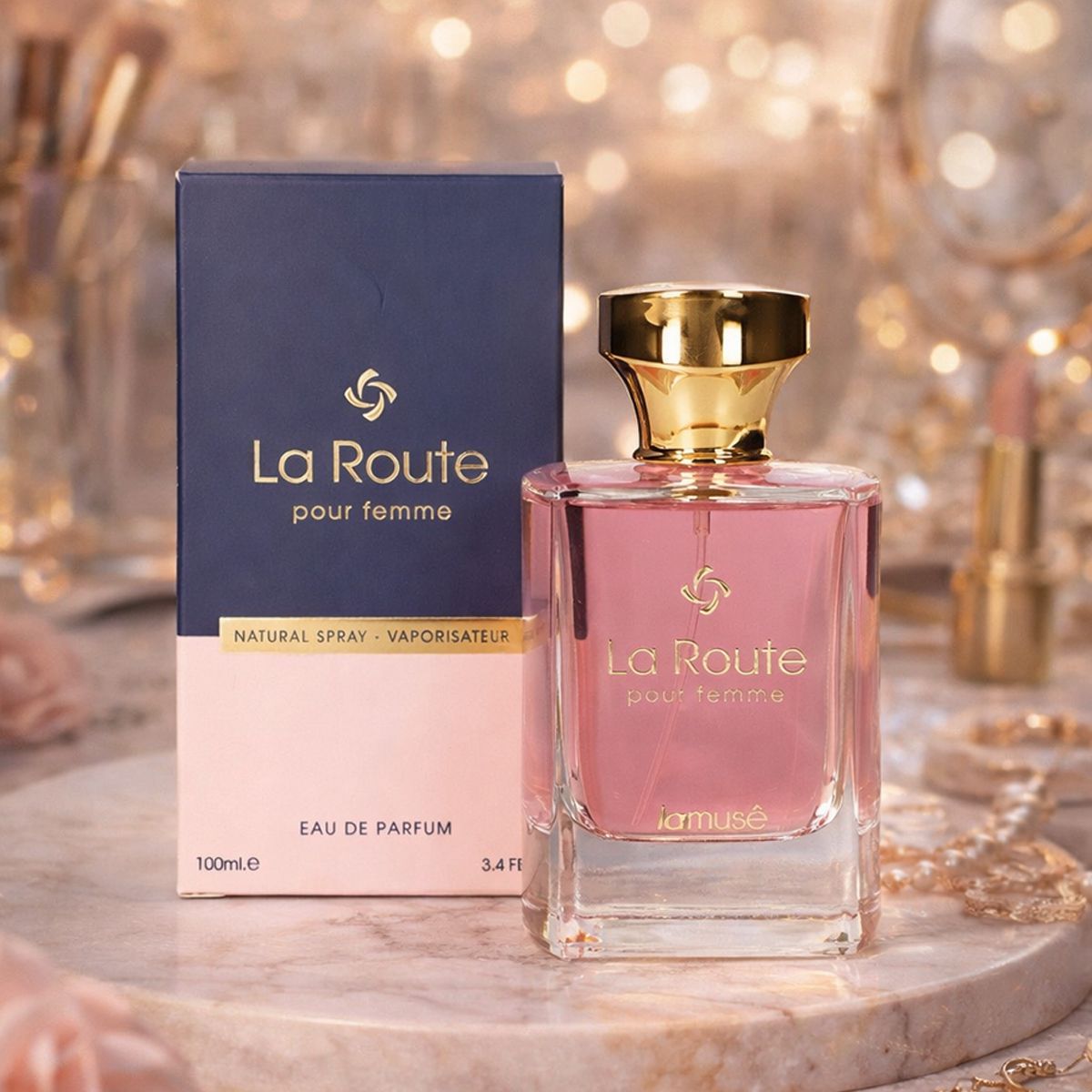Lamusê von Lattafa Eau de Parfum La Route pour Femme 100 ml