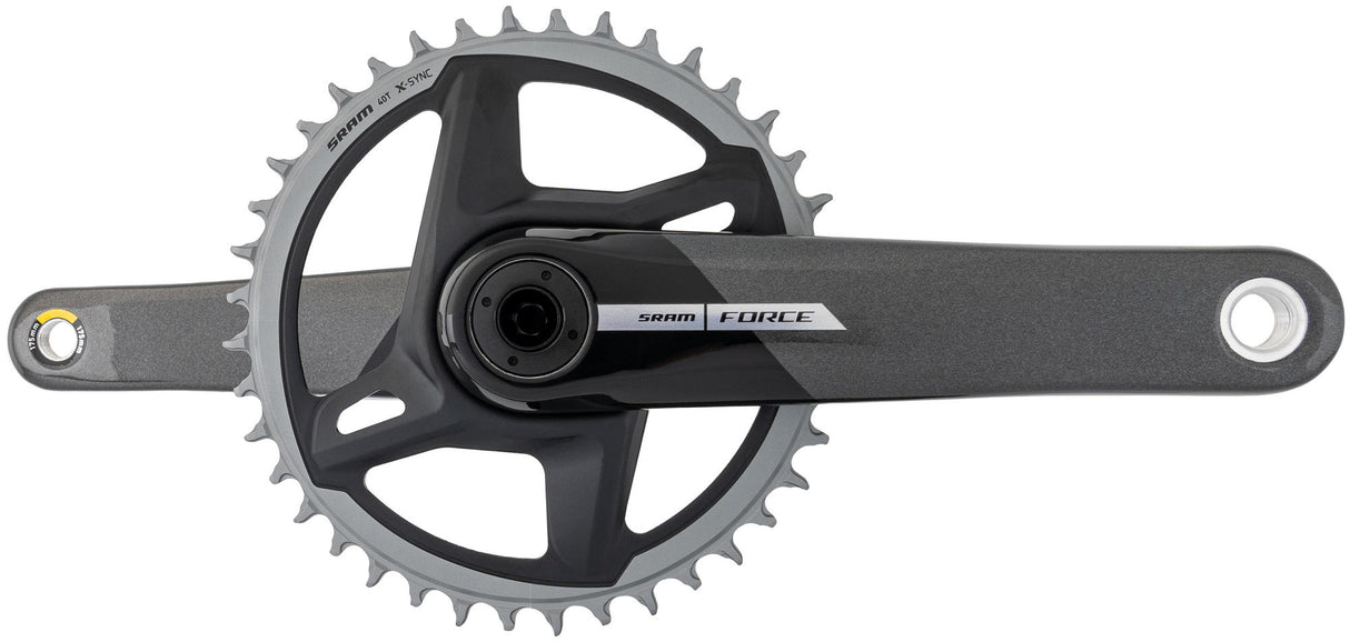Sram Kurbelgarnitur Force 1 Etap Axs 40t 175mm grau
