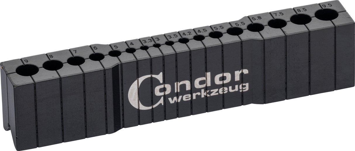Condor Bohrschablonen 3,0-9,5 mm universal