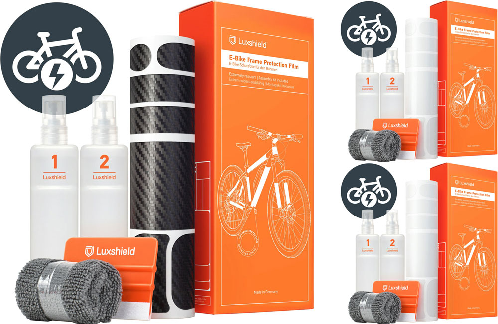 Luxshield Rahmenschutzfolie Universal E-Bike