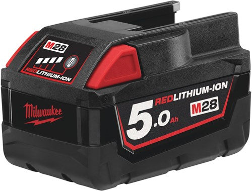 Milwaukee M28 B5 Akku (28 V 5,0 Ah Li-Ion) – 4932430484