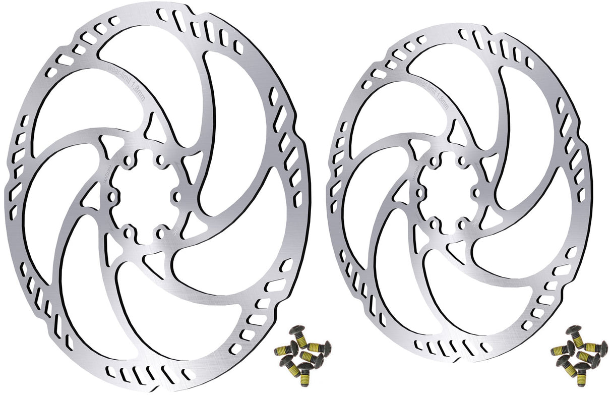Magura Storm HC 6-Loch Bremsscheibensatz 180 160 mm