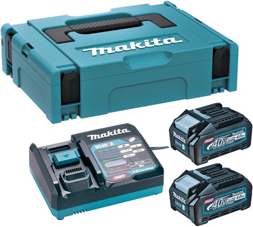 Makita Akku-Starterset xgt dc40ra 2xbl4040 – 191j97-1