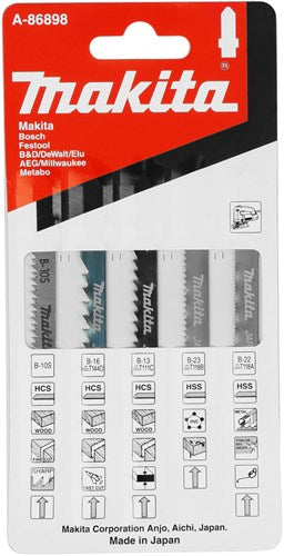 Zubehör für Makita-Stichsägeblätter, sortiert – A-86898