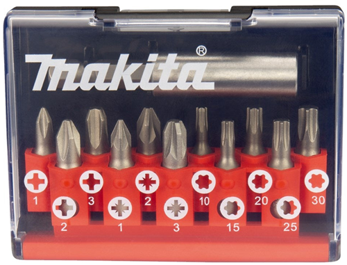 Makita Zubehör Bit-Set | 12-teilig - d-31083