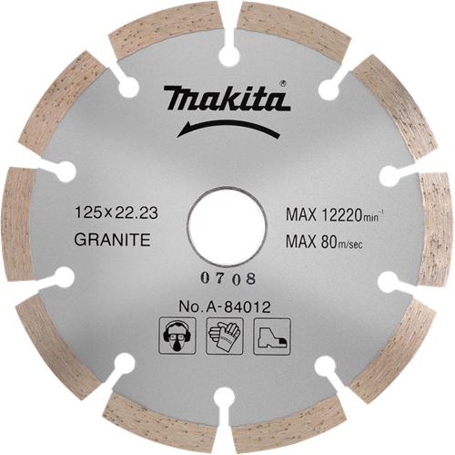 Zubehör für Makita-Diamantscheibe 125 x 22,23 x 2,0 mm – A-84012 – A-84012