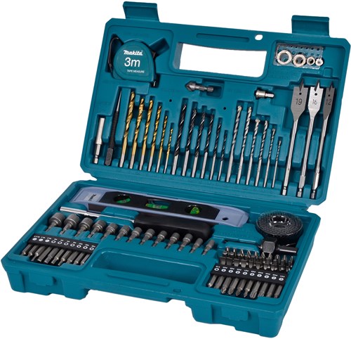 Makita-Zubehör e-10730 | Bohrer- und Schraubendreher-Bit-Set | 102 Stück im Koffer - e-10730