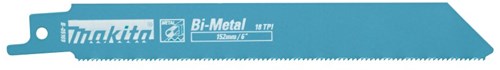Makita Zubehör Makita B-05169 Säbelsägeblätter – 152 x 1,4 mm – Metall (5 Stück)