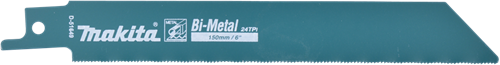Makita Zubehör Säbelsägeblatt Stahl 150 mm – D-51649 D-51649