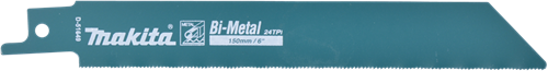 Makita Zubehör Säbelsägeblatt Stahl 150 mm – D-51649 D-51649