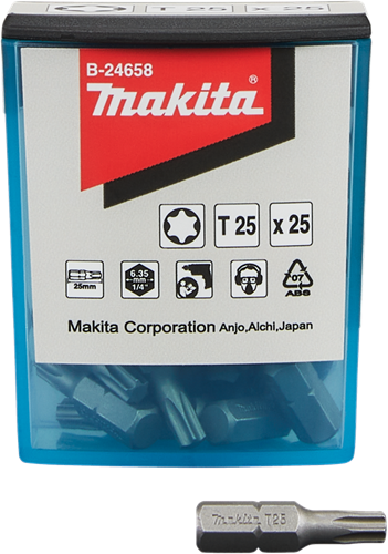 Makita Zubehör Schraubenbit T25x25mm – B-24658 B-24658