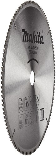 Makita Zubehör D-65698 Kappsägeblatt | verschiedene Materialien | 305x30x2,8 | 120t | 5g - d-65698