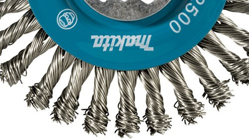 Makita Zubehör Rundbürste 115 mm X-Lock Edelstahl – D-73368 D-73368