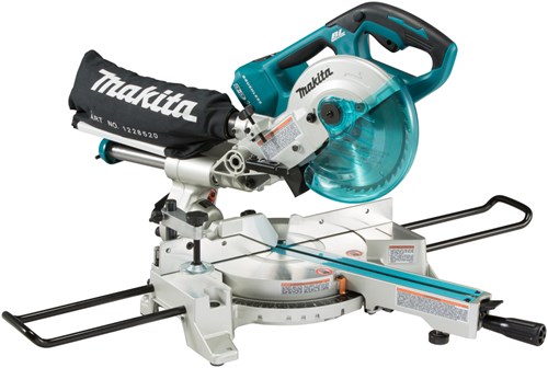 Makita dls714npt2 | 2x18V | Radialkappsäge | 190mm | einstellen | 2x Batterie | Duo-Ladegerät