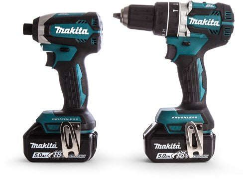 Makita dlx2180tj – Akku-Schlagbohrschrauber DHP484 + Akku-Schlagschrauber DTD153, 18 V, 5,0 Ah, Li-Ion