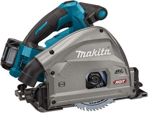 Makita sp001gz06 | Akku-Tauchsäge | 40 V max. | exkl. Batterien und Ladegerät mit AWS-Sender | 2 x Führungsschiene 1500mm | Verbindungsstreifen im Beutel – sp001gz06
