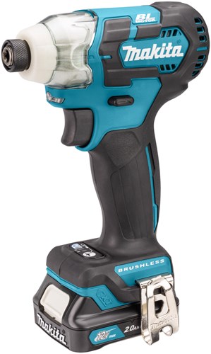 Makita TD111DSaj 10,8 V Schlagschrauber 2,0 Ah Akku (2 Stück), Ladegerät, MBox