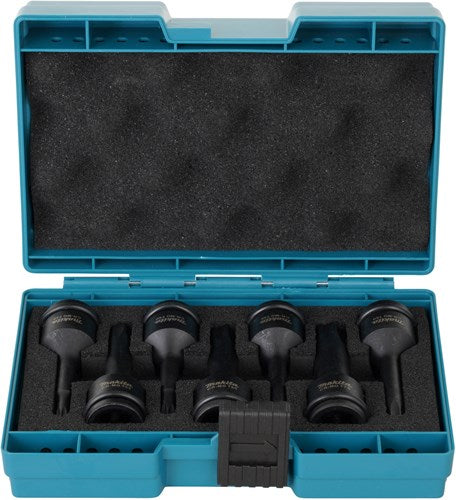 Imp-Makita-Torx-Schlagschrauber-Bit-Set | 7-teilig | actblack | 1 2'' | Großbritannien – e-23628