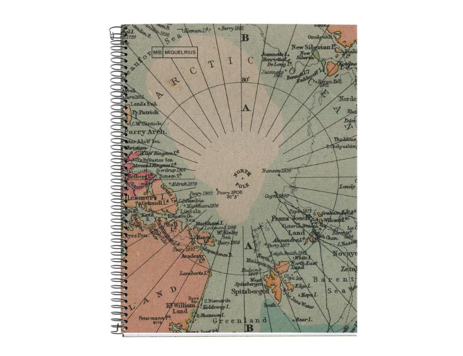 Miquelrius Notebook - Karte - A4 kariert - 80 Seiten