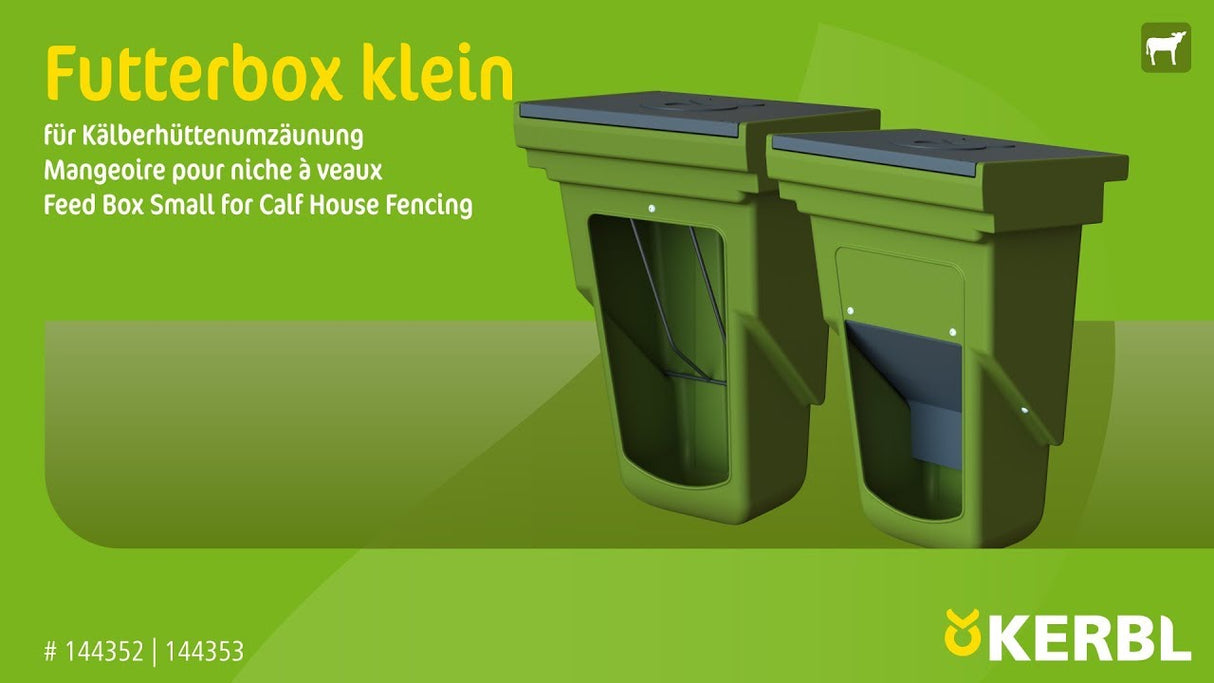 Abi-Kombi-Futterbox, kleiner Kälberkäfigzaun