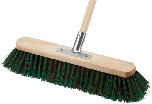 Meister Outdoor-Besen mit Stiel 40 cm breit – wu4360330
