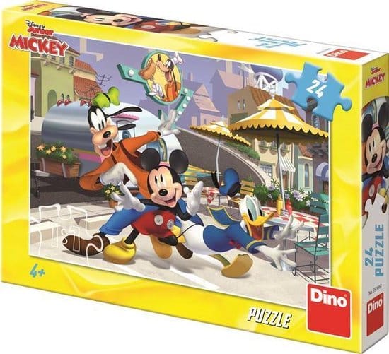 Dinotoys Dino-Puzzle – Disney Mickey und seine Freunde – 24 Teile