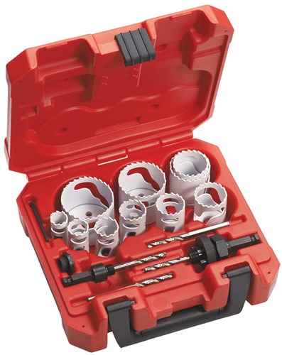 Milwaukee Zubehör Bimetall-Lochsägen-Set (14-teilig) – 49224152