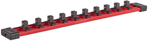 Milwaukee Zubehörschiene für 10 Kraft-Steckschlüsseleinsätze | 3 8 | 350 mm – 4932480446