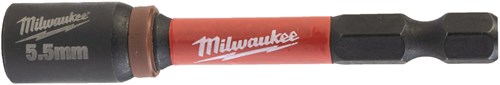 Milwaukee accessoires slagdop | magnetic shockwave™ hex8 x 65 mm - 4932492439