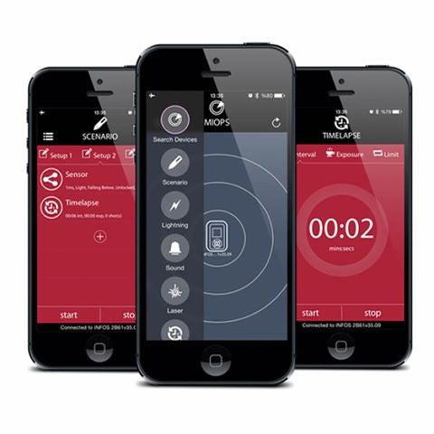 Miops Smart Plus-Auslöser mit Canon C1-Kabel