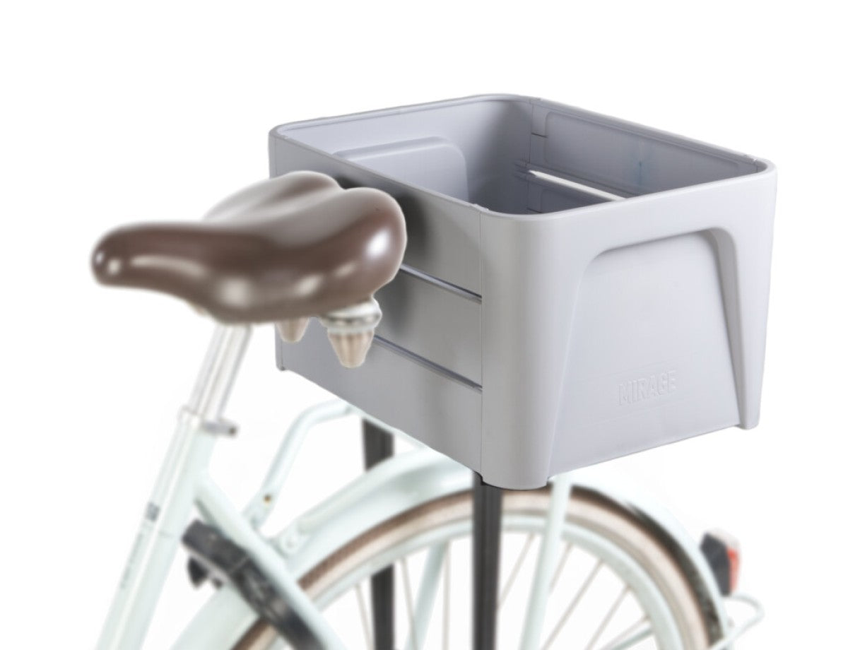Basil Mirage Kiste Click 'n Crate grau 24l
