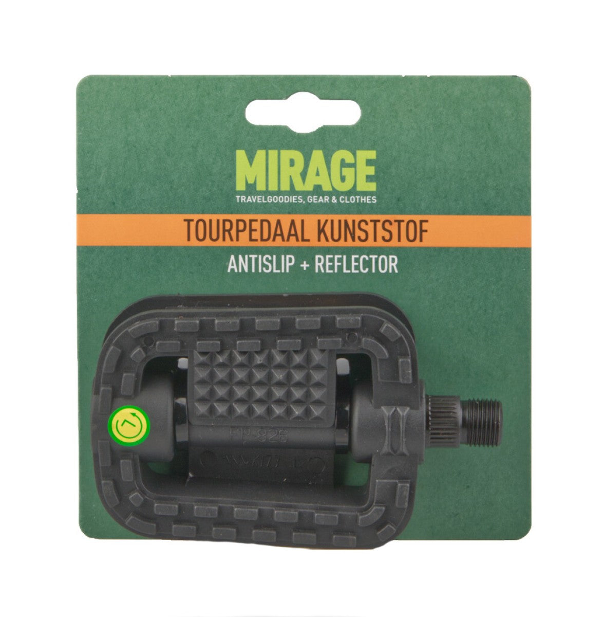 Pedale Mirage PVC schwarz