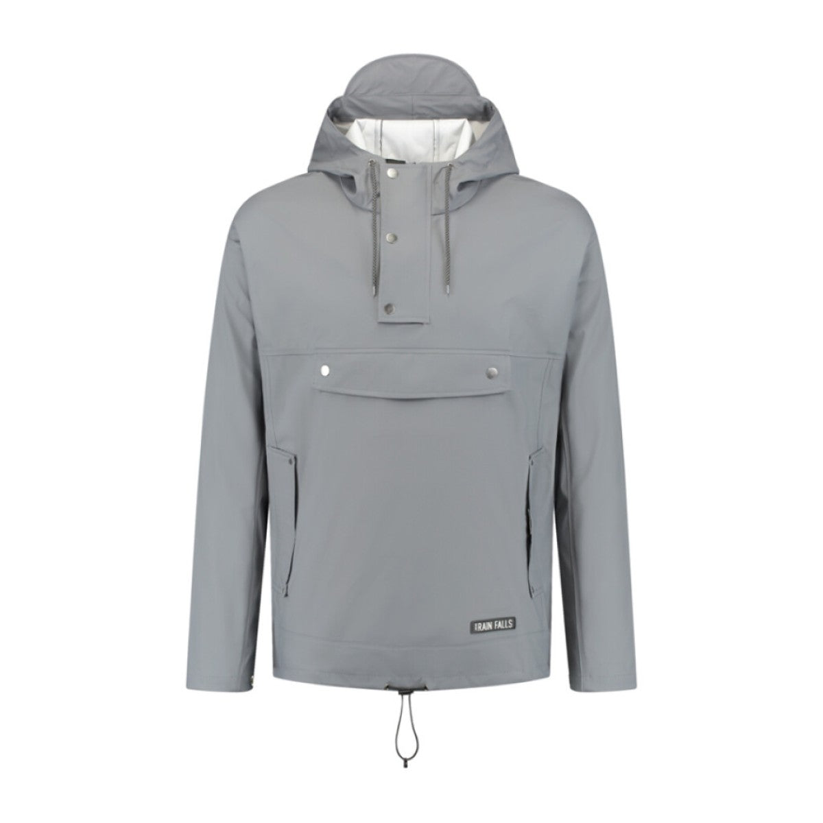 Mirage Regenmantel Niederschlag geschlossene Jacke - Größe M - Hergestellt aus Polyester weicher Berührung - Earl Grey