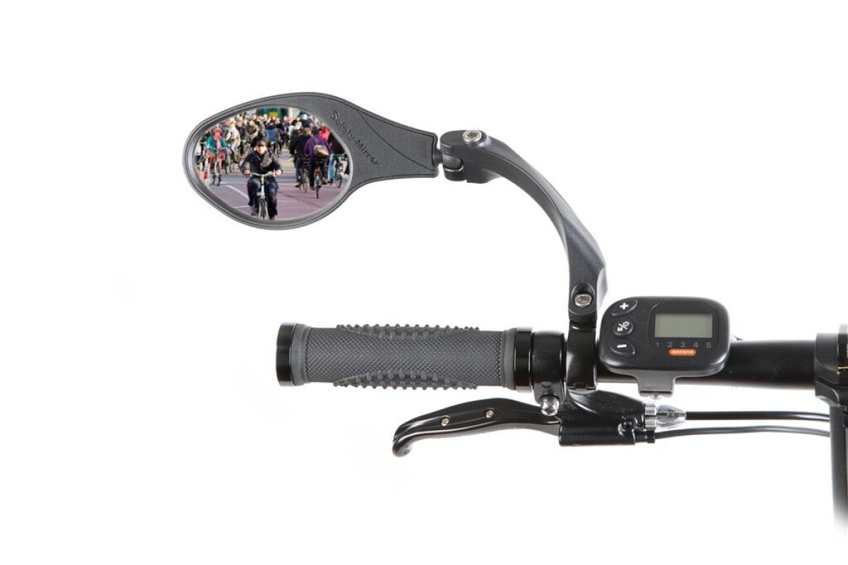 Mirage Lenkspiegel links 9 cm schwarz links