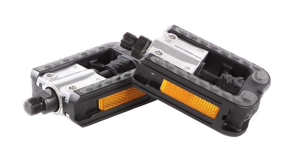 Mirage VP-113 Folding Pedal Set 9 16 Anti-Rutsch mit Reflektoren