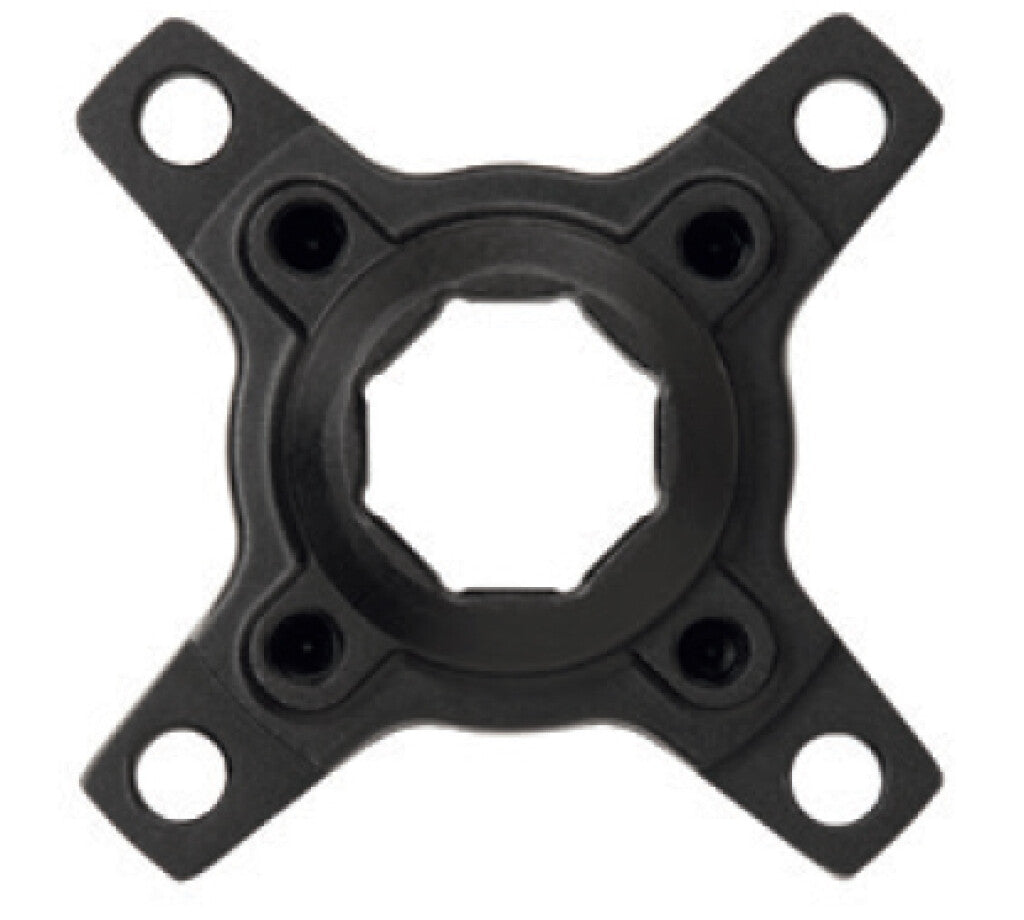 Miranda Kurbelspinne 58 mm 104 mm Brose 4 Arm Alu Black