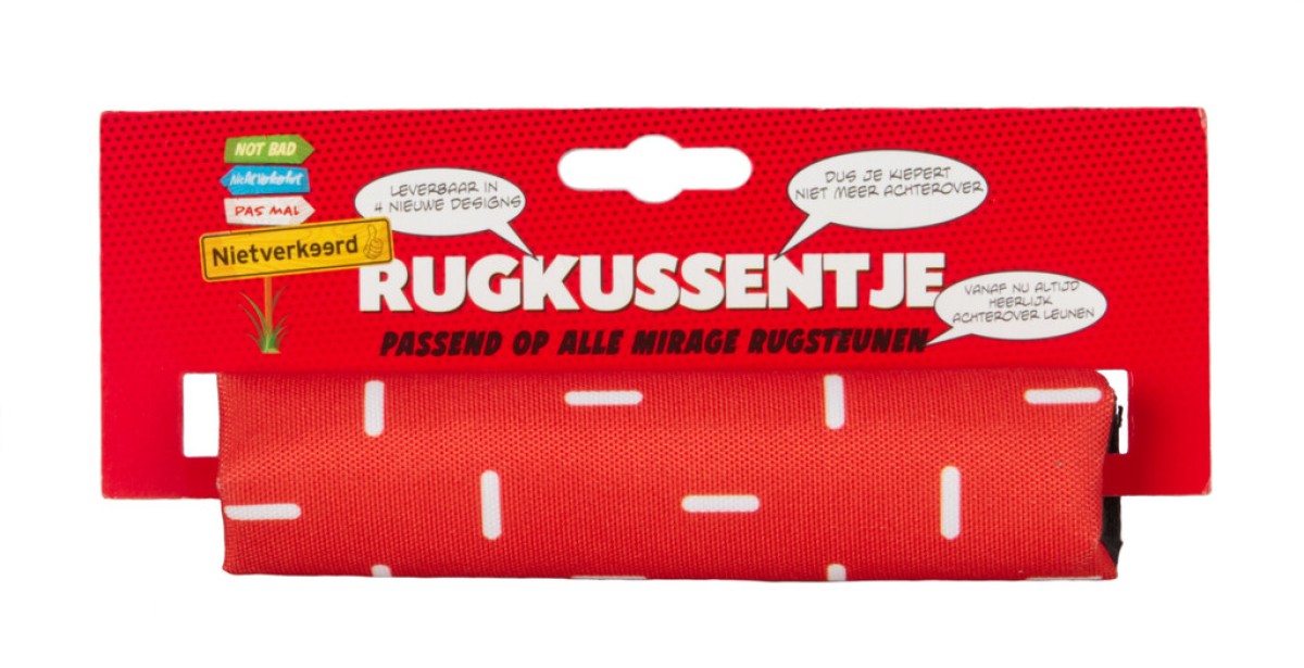Newlooxs nicht falsches Rückenstützkissen Mystery Stripes