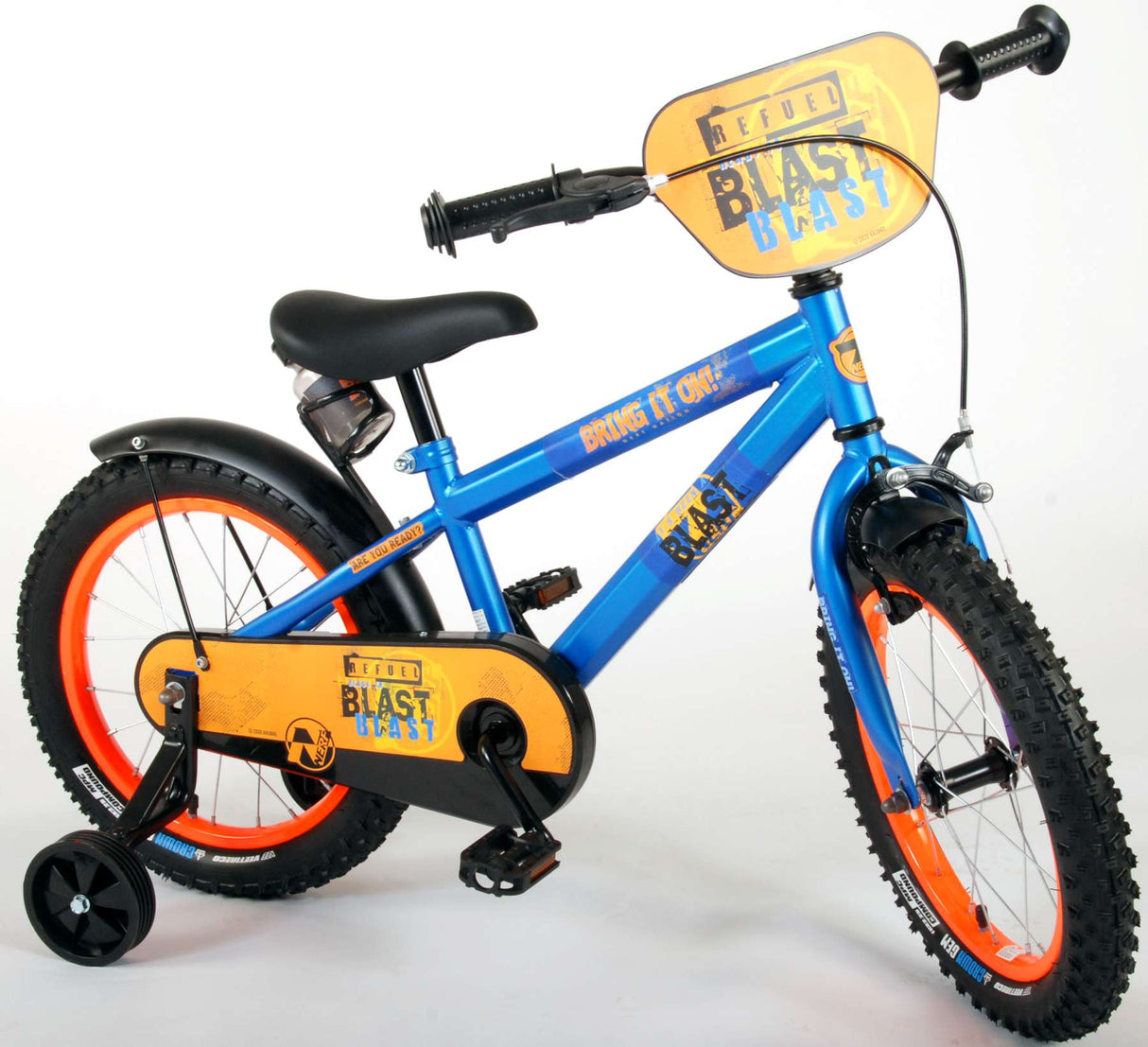 Nerf Kinderfahrrad - Jungen - 16 Zoll - Satinblau