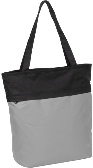 Bike Carbon wasserabweisende Shopper-Fahrradtasche 21l grau